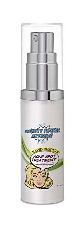 Acne Serum Spot Treatment - Quickly fights acne causing bacteria on spot to treat acne breakouts pimples whiteheads and blackheads Dissolves away pore clogging oils without over drying your skin