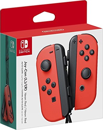 Nintendo Switch - Joy-Con (L/R)-Neon Red