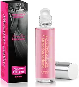 SEGMINISMART Pheromones Perfumes for Women, Long Lasting Roll on Pheromone Perfume to Attract Men, Enhance Charm & Confidence, Vegan Cruelty-Free Travel Perfume