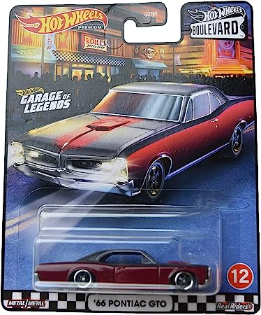 Hot Wheels '66 Pontiac GTO, [red] Boulevard