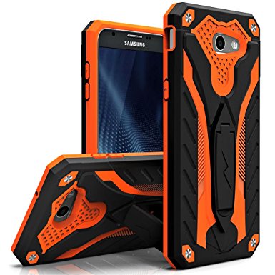 Samsung Galaxy J3 Emerge Case, Zizo [Static Series] Shockproof [Military Grade Drop Tested] w/ Kickstand - Samsung Galaxy J3 Prime / Amp Prime 2