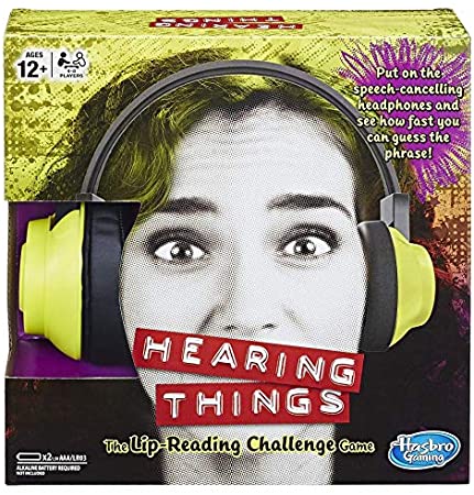 Hasbro Gaming Hearing Things Game