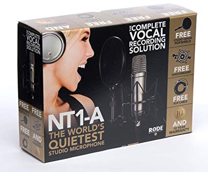 Rode NT1A Anniversary Vocal Condenser Microphone Package