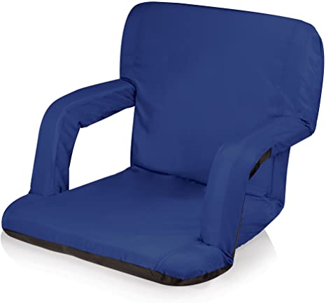 ONIVA - a Picnic Time Brand - Ventura Reclining Stadium Seat for Bleachers with Back Support