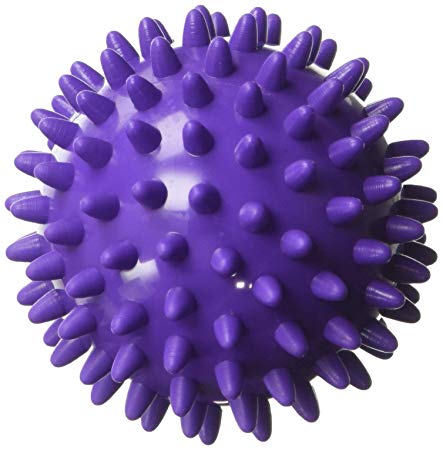 Massage Ball Spiky Foot Massager Back Muscle Roller All Body Deep Tissue Trigger Point Therapeutic Massaging Exercise Roller Yoga Balls Physical Therapy Equipment Includes Free Tutorial and Holder Bag