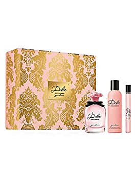 Dolce & Gabbana Dolce Garden for Women 3-Piece Set (2.5 Oz Eau De Parfum Spary   3.4 Oz Perfumed Body Lotion   0.33 Oz Eau De Parfum Spary)