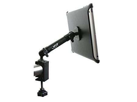 The Joy Factory Trounez2 Versatile Carbon Fiber C Clamp Mount with 360 Angle Adjust for iPad 2 - Black (AAB106)