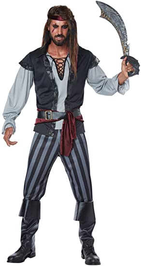 California Costumes Men's Scallywag Pirate Costume