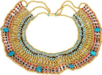 Cleopatra Necklace Collar ancient Egyptian queen costume jewelry belly dance