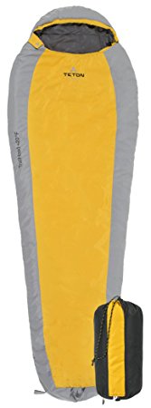 TETON Sports TrailHead  20°F Ultralight Sleeping Bag (2.9 lbs, 87"x 32"x 22")