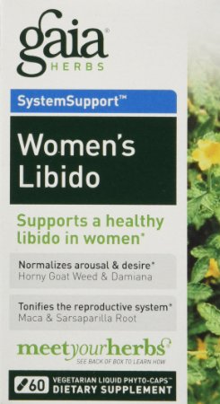 Gaia Herbs Women's Libido Formula - 60 Capsules