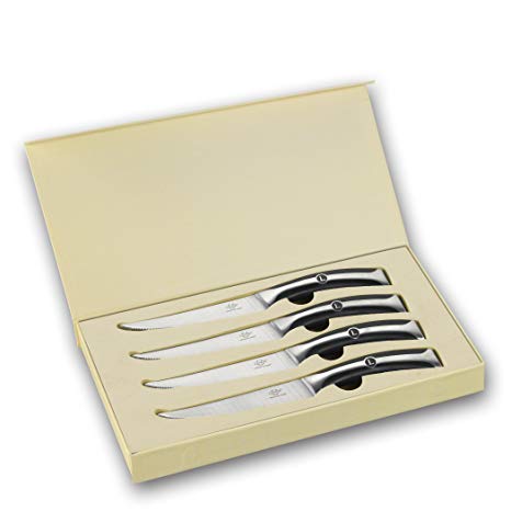 Lenox L-22504 Steak Knives, Silver, 4-Pack