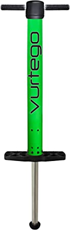 Vurtego V4 Pro - Air-Powered Adult Pogo Stick with Adjustable Spring, Capable of Jumping 10 Feet High, 75 lbs and Up, Various Sizes