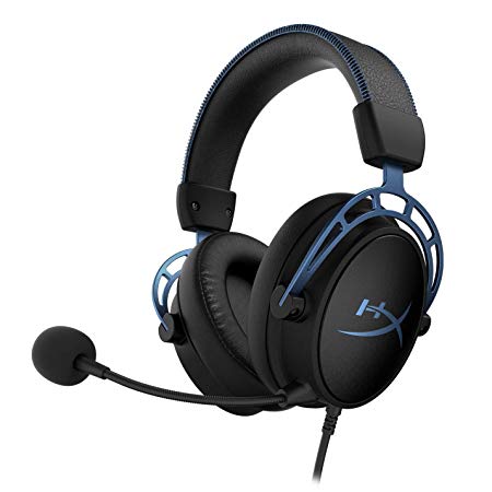 HyperX HX-HSCAS-BL/WW Cloud Alpha S - Gaming Headset with HyperX Virtual 7.1 surround sound and adjustable bass