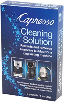 Capresso 640.13 Cleaning Solution 3 packets 1 oz (28g)