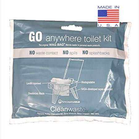 WAG Cleanwaste Portable Toilet Bags