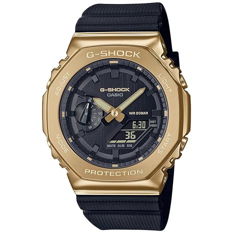 Casio G-Shock Analog-Digital Black Dial Men GM-2100G-1A9DR (G1278)