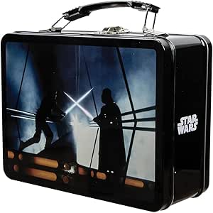 Bioworld Star Wars The Empire Strikes Back Luke Skywalker & Darth Vader Duel Black Tin Tote