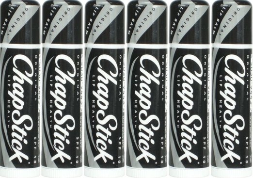 Chapstick Original Lip Balm x 6 Packs