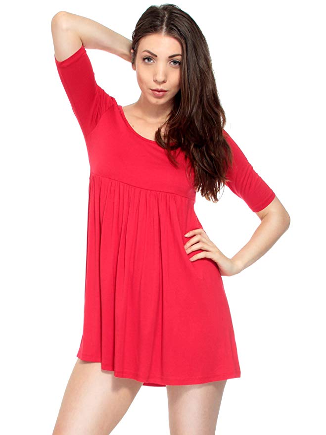 Women's Casual Short Mini Fit and Flare Dresses