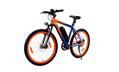 LightSpeed Dryft (2019)— Your Futuristic Electric Bicycle | All New Lightweight ALUMINIUM ALLOY Frame| A Multi-Utility Bike with Pedal Boost and Twist Throttle for City Rides and Adventurous Trails | Lithium-ion Battery Operated Cycle for Long Range | 250w 32nm Powerful Rear Hub Motor | Multi-feature Dynamic Display | Responsive e-Brakes | Optimum Seat-to-Handle Distance | Easy Charging, Cruise Control, Walk Assist | Luminous Front Headlamp | Nylon Super Grip Tyres | Built for Long Distance