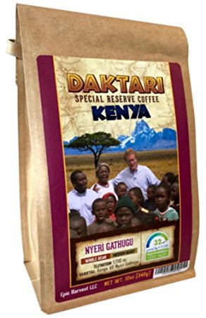 Daktari Kenya Gathugu 12oz Whole Bean - Coffee Lover's Diet