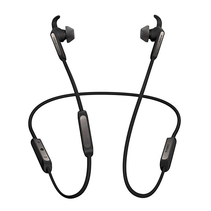 Jabra Elite 45e Wireless Bluetooth in-Ear Headphones (Titanium Black)