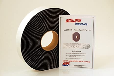 API LDTT150P Topper Tape® for Mounting Truck Caps / Camper Shells (1 roll 1-1/2" x 30' long)