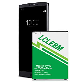 LG Stylo 2 Battery, LCLEBM 3300mAh Replacement Li-ion Battery for LG Stylo 2 Plus, Stylo 2, BL-45B1F 2V VS835 MS550 K550 LS775 LTE, Upgrade Spare Battery [24 Month Warranty]