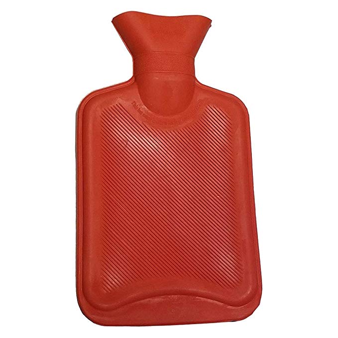 Cross-Hatched Hot Water Bottle