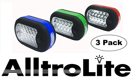 AlltroLite® 27 LED Compact Work Light Magnetic W/hook (Package of 3)