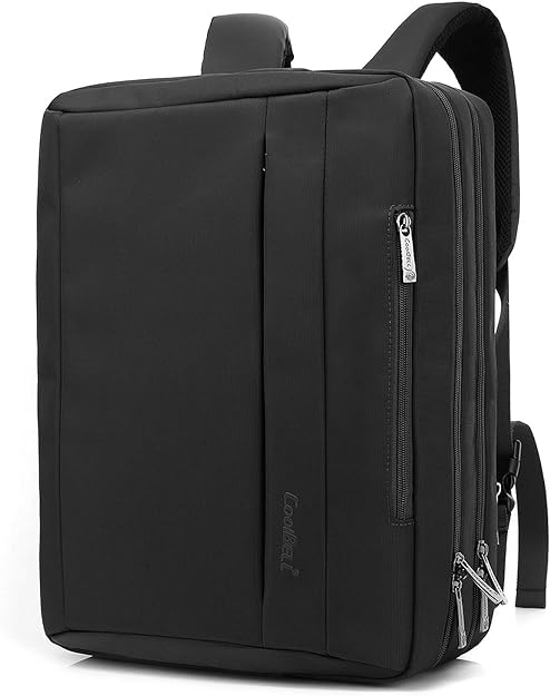 CoolBELL 17.3 Inches Convertible Laptop Messenger Bag