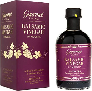 Balsamic Vinegar of Modena | Barrel-Aged IGP Premium Grade Aceto Balsamico with Custom Box | Estate Bottled in Italy | No Additives or Preservatives
