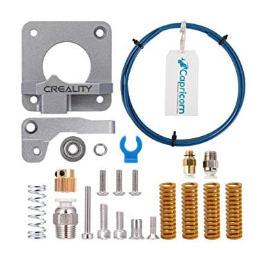 Creality Upgrade 3D Printer Kit with Capricorn Premium XS Bowden Tubing, Upgraded Metal Extruder Feeder,Pneumatic Couplers and Bed-level Spring for for Ender 3/ Ender 3 Pro/Ender 5/ CR-10 Series