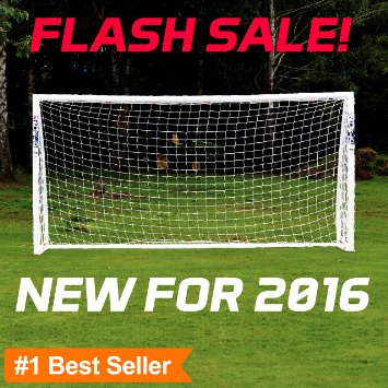 FORZA Soccer Goal - The ultimate 2016 home soccer goal Leave up in all weathers and takes 1000s of shots