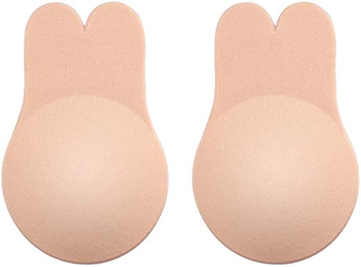 Women Lift Nipplecovers Self Adhesive Strapless Backless Sticky Invisible Bra Beige