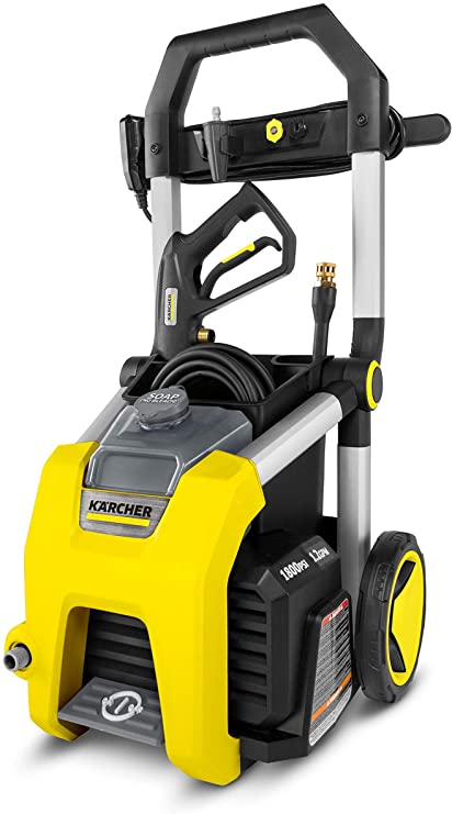 Karcher K1800 Electric Power Pressure Washer 1800 PSI TruPressure, 3-Year Warranty, Turbo Nozzle Included (Renewed)