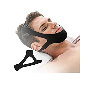 Anti Snoring CPAP Chin Strap - Unisex Premium Snore Stopper Guard for a Natural Snore Relief - No Snore Mask - Adjustable Snoring Sleep Aid for Men and Women! Snoring Solution