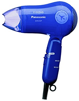 Panasonic Turbo-Dry ZIGZAG Hair Dryer EH5202P-A Blue | AC100-120V, 200-240V (Japan Model)