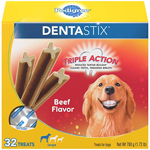 Pedigree Dentastix Dental Treats for Dogs - Large (30 lb  )