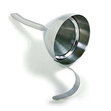 Norpro Stainless Steel Funnel with Strainer