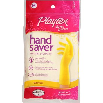 Playtex HandSaver Gloves: Medium, 1 Pair