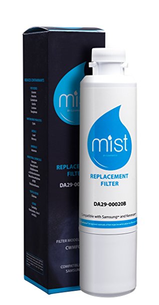 Mist Samsung Aqua-Pure Plus DA29-00020B Refrigerator Water Filter Replacement