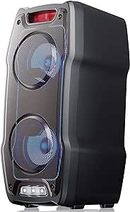 Sharp PS-929 Party Speaker System with Microphone - Bluetooth Portable Loud Speaker - 200W