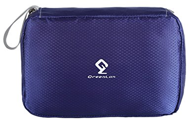 Greenlan Lightweight Multifunction Portable Waterproof Toiletry Bag Travel Women Men with Hanging Hook for Business,vacation