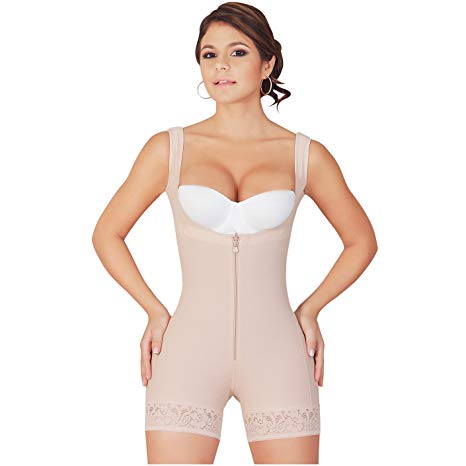 Salome 0217 Full Body Shaper with Zipper for Women Fajas Colombianas Reductoras