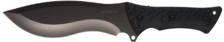 Schrade SCHF28 Little Ricky Full Tang Drop Point Re-Curve Fixed Blade Knife