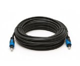 BlueRigger Digital Optical Audio Toslink Cable 25 feet- CL3 Rated