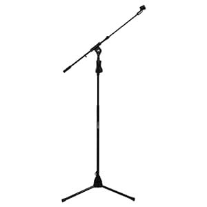 Kadence Mic Stand Heavy Duty 3 Kg Adjustable Microphone Stand, (NK40 Black Professional)