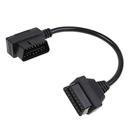 Docooler OBD-II OBD2 16Pin Male to Female Extension Cable Diagnostic Extender 30cm